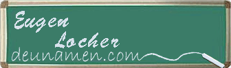 Eugen Locher Visitenkarte